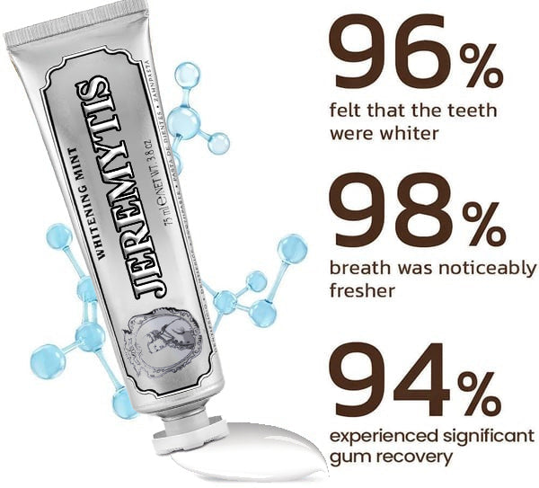 ⏰[Official Brand Store 24-Hours Promotion]" JEREMYTIS™ Ultra Whitening Mint Toothpaste✨"
