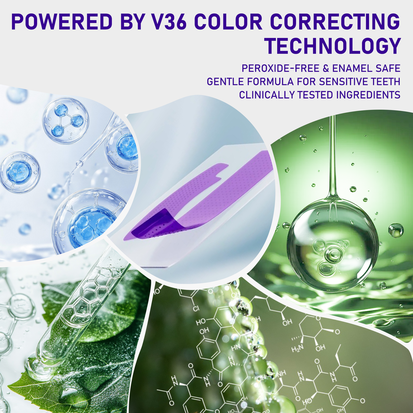 V36 Whitening Strips – Professional Teeth Whitening at Home