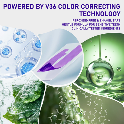 V36 Whitening Strips – Professional Teeth Whitening at Home