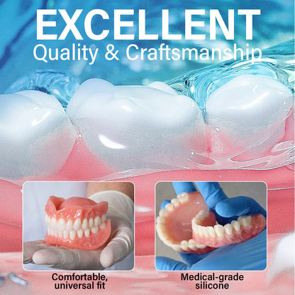 Hermsa® Medical Full Denture with Strong Suction ✅ Made and Shipped from the USA🍀