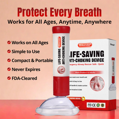 Bikenda® Life-Saving Anti-Choking Device