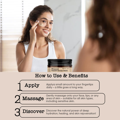 🐂Natural Handmade Beef and Honey Moisturizer