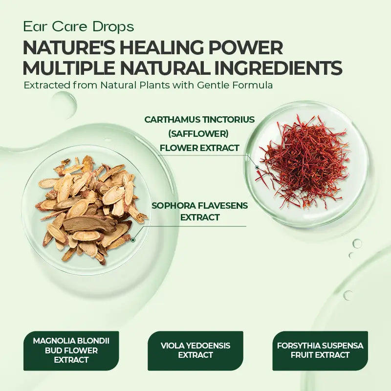 ✨Ear Care Drops – Plant-Based Formula