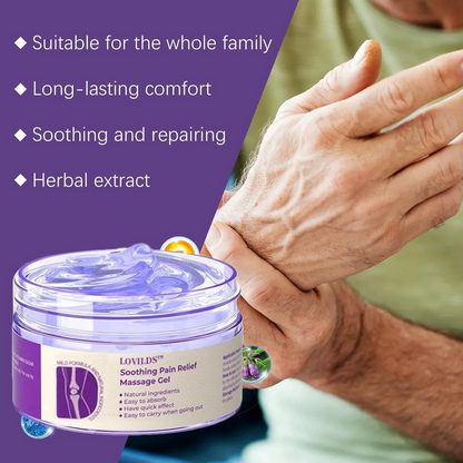 🔥AOA-Approved Pain Relief Gel – With Turmeric & Emu Oil for Arthritis & Joint Support